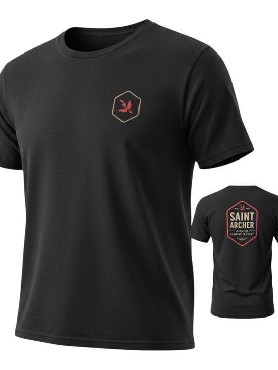 Saint Archer Brewing Co. Other - Saint Archer Brewing Co T-Shirt L Black Graphic Tee San Diego Craft Beer SoCal